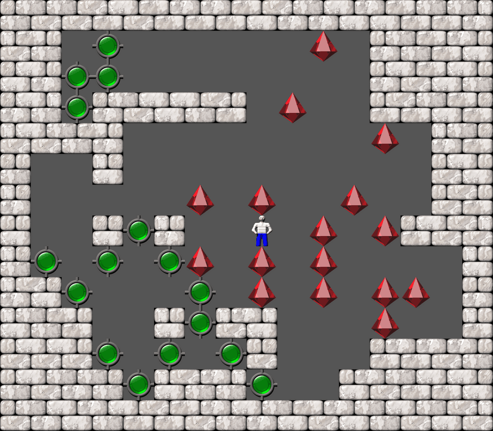 Sokoban More Bugs collections level 372